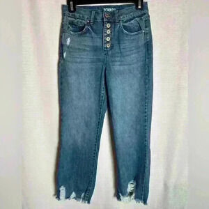 REWASH brand women’s high rise vintage reunion jeans, size 1/25